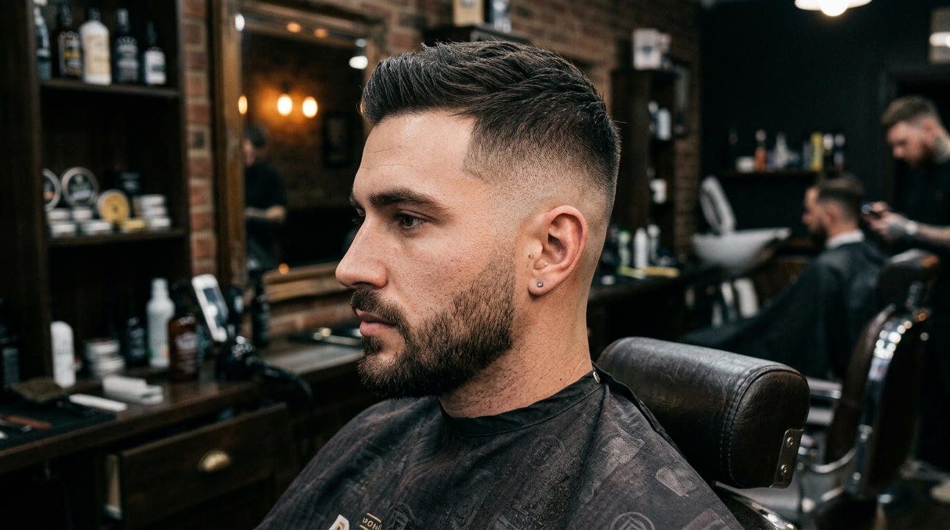 Guía Definitiva del Skin Fade: Los 5 Tipos y Cuándo Pedir Cada Uno